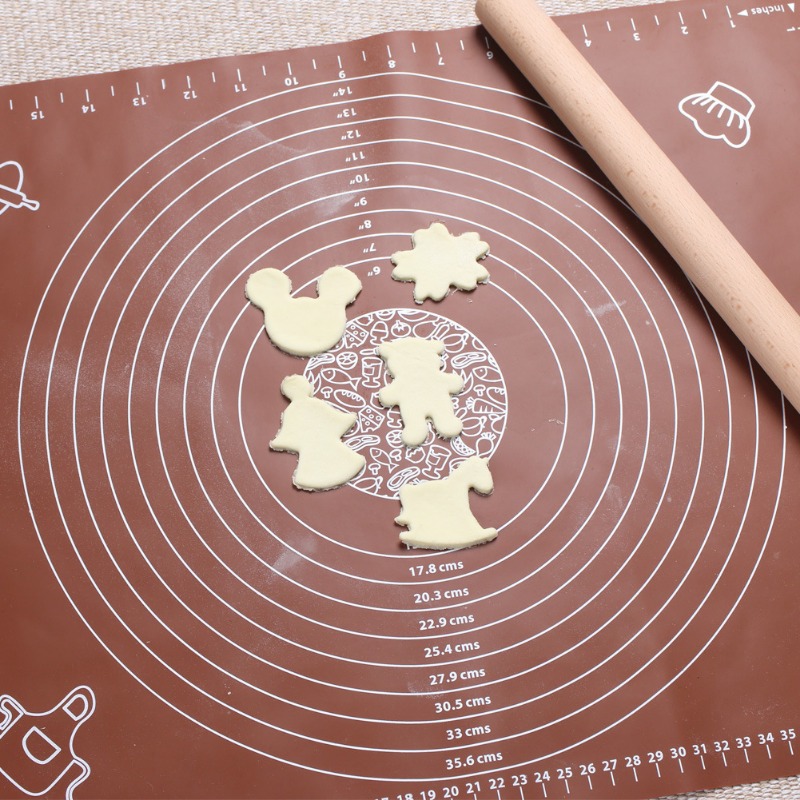 Silicone Pastry Rolling Mat Fo - Kitchen Baking Counter recension och pris