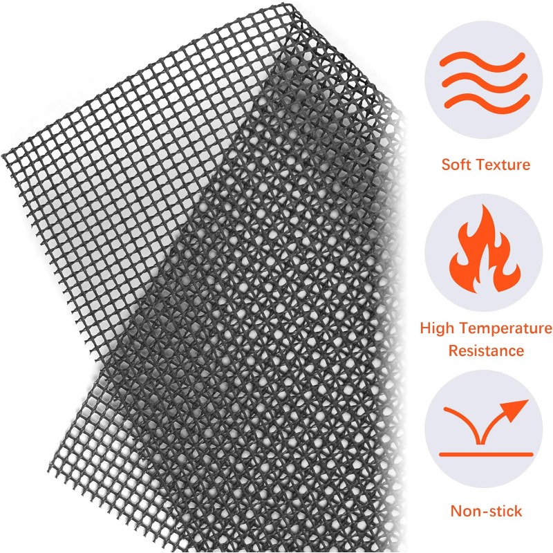 1PC Non-stick BBQ Grill Mesh M - Super Kitchen Baking Mat recension och pris