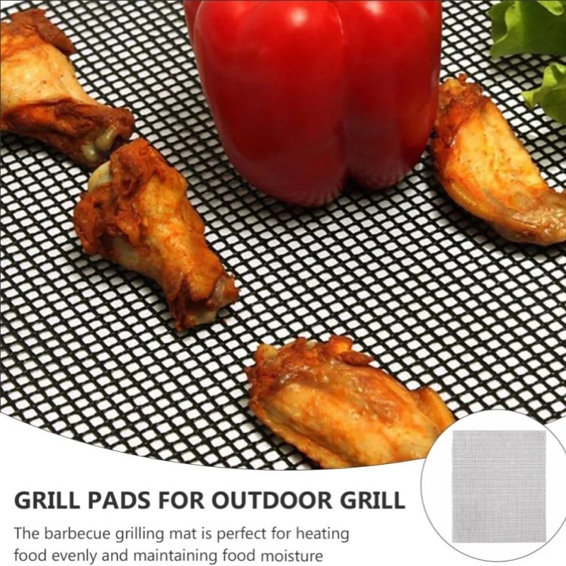 1PC Non-stick BBQ Grill Mesh M - Super Kitchen Baking Mat recension och pris