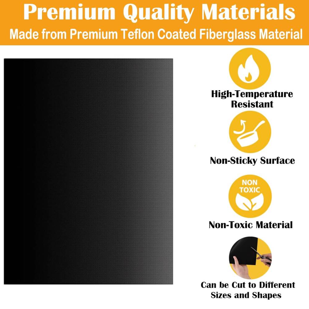 1-10PCS BBQ Grill Mat Non-stic - Super Kitchen Baking Mat recension och pris