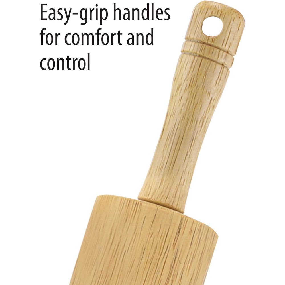 Classic Wood Rolling Pin, 18-I - Kitchen With Baking Area recension och pris