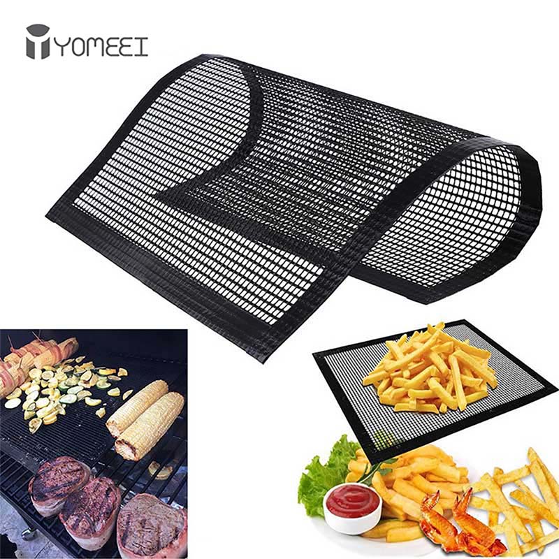 YOMEEI BBQ Grill Cover Mat Pad - Super Kitchen Baking Mat recension och pris