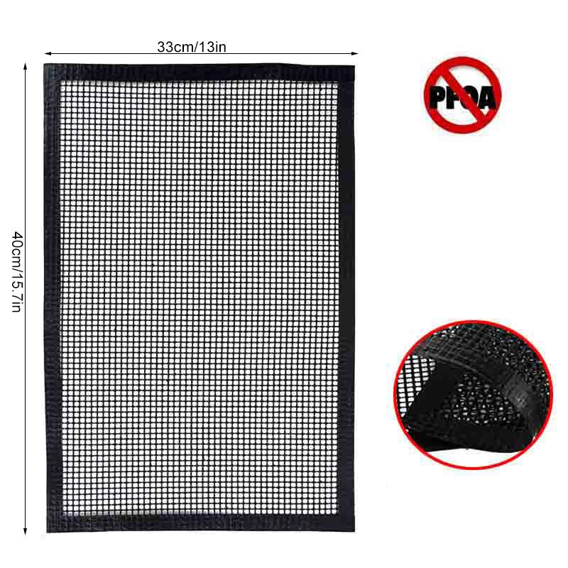 YOMEEI BBQ Grill Cover Mat Pad - Super Kitchen Baking Mat recension och pris