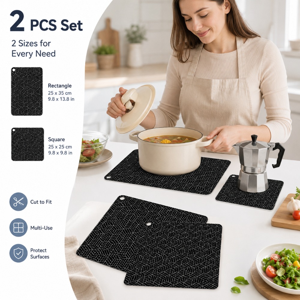 1/2Pcs Silicone Induction Cook - Kitchen Baking Counter recension och pris