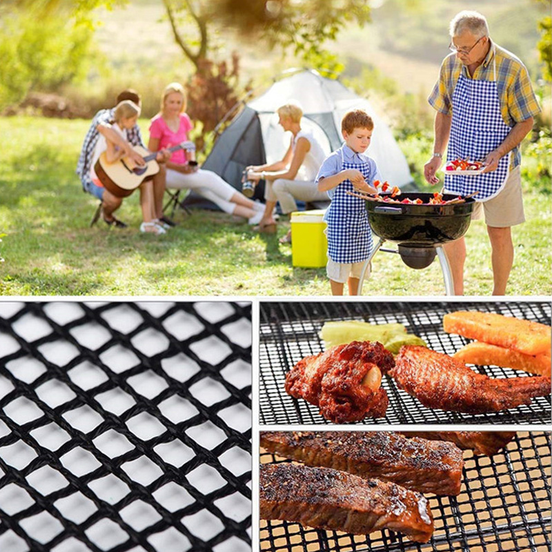 2PC/1PC Non Stick BBQ Grill Me - Super Kitchen Baking Mat recension och pris