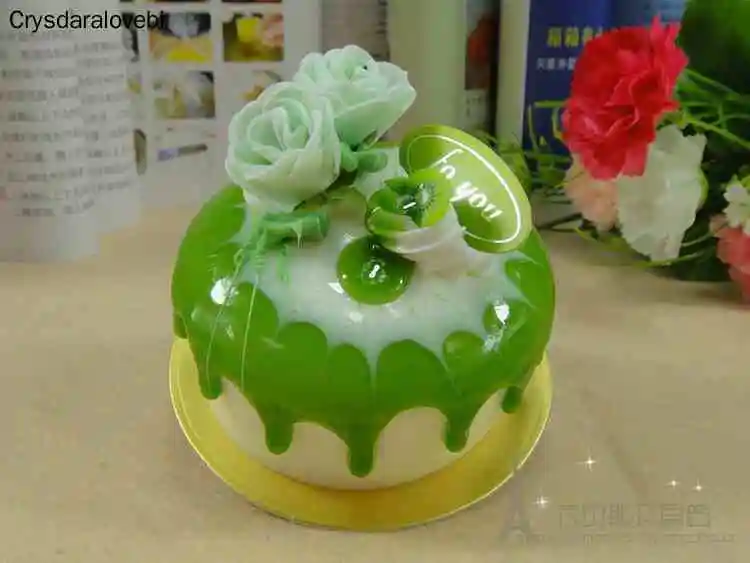 6pcs/set Simulation Rose Cake  - Kitchen Set Bakery recension och pris