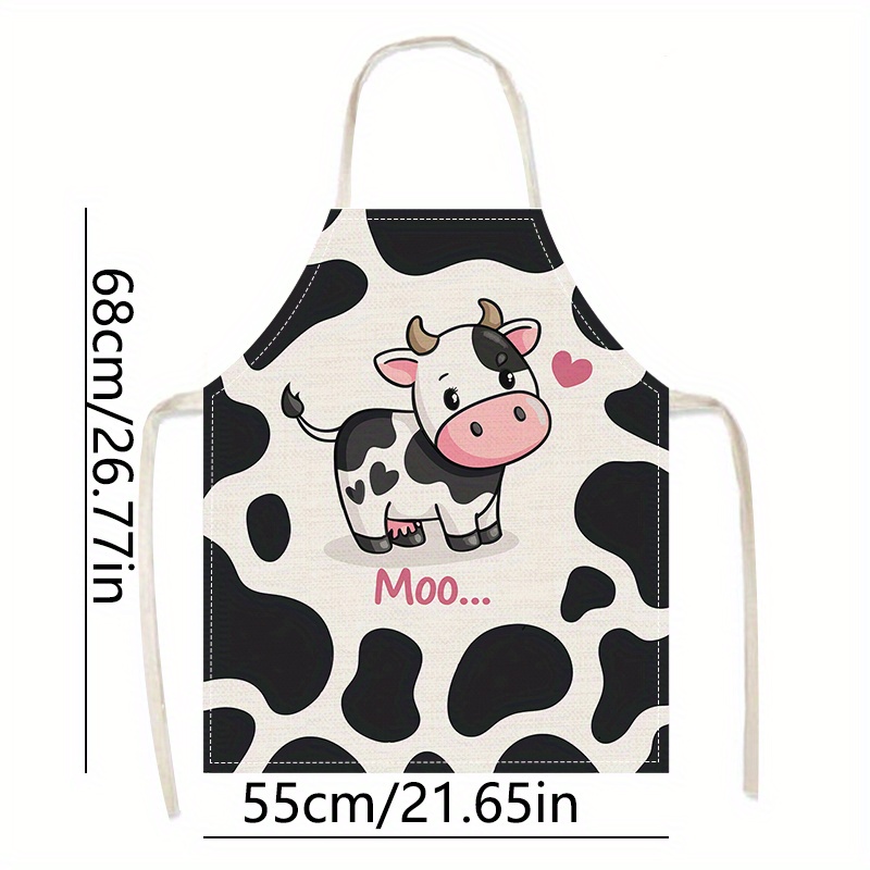 1pc Cute Cartoon Cow Print Kit - Baking Kitchen Kids recension och pris