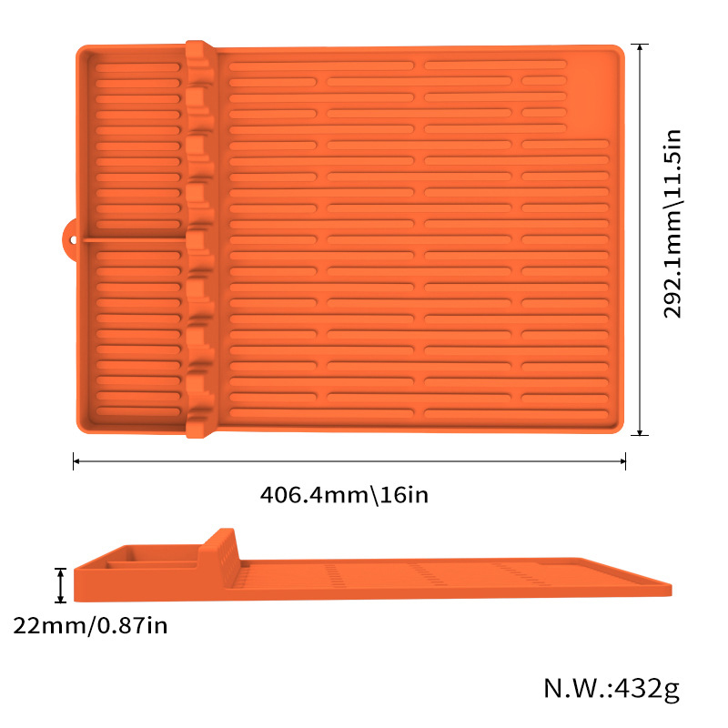 LMETJMA Large Silicone Griddle - Super Kitchen Baking Mat recension och pris
