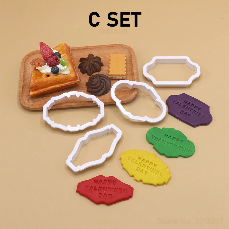 4PCS Vintage Plaque Frame Cook - Kitchen Baking Tools Names recension och pris