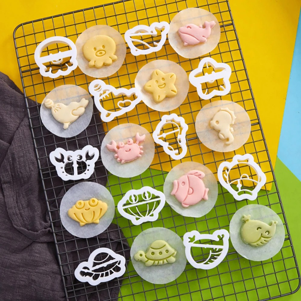 Marine Animals Cookie Cutters  - Kitchen Baking Cake recension och pris