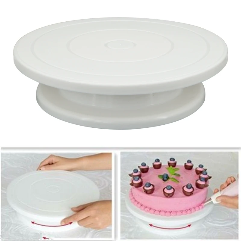 Cake Turntable Stand Cake Deco - Kitchen Baking Table recension och pris