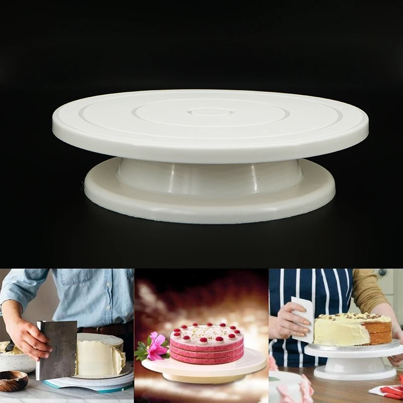 Cake Turntable Stand Cake Deco - Kitchen Baking Table recension och pris