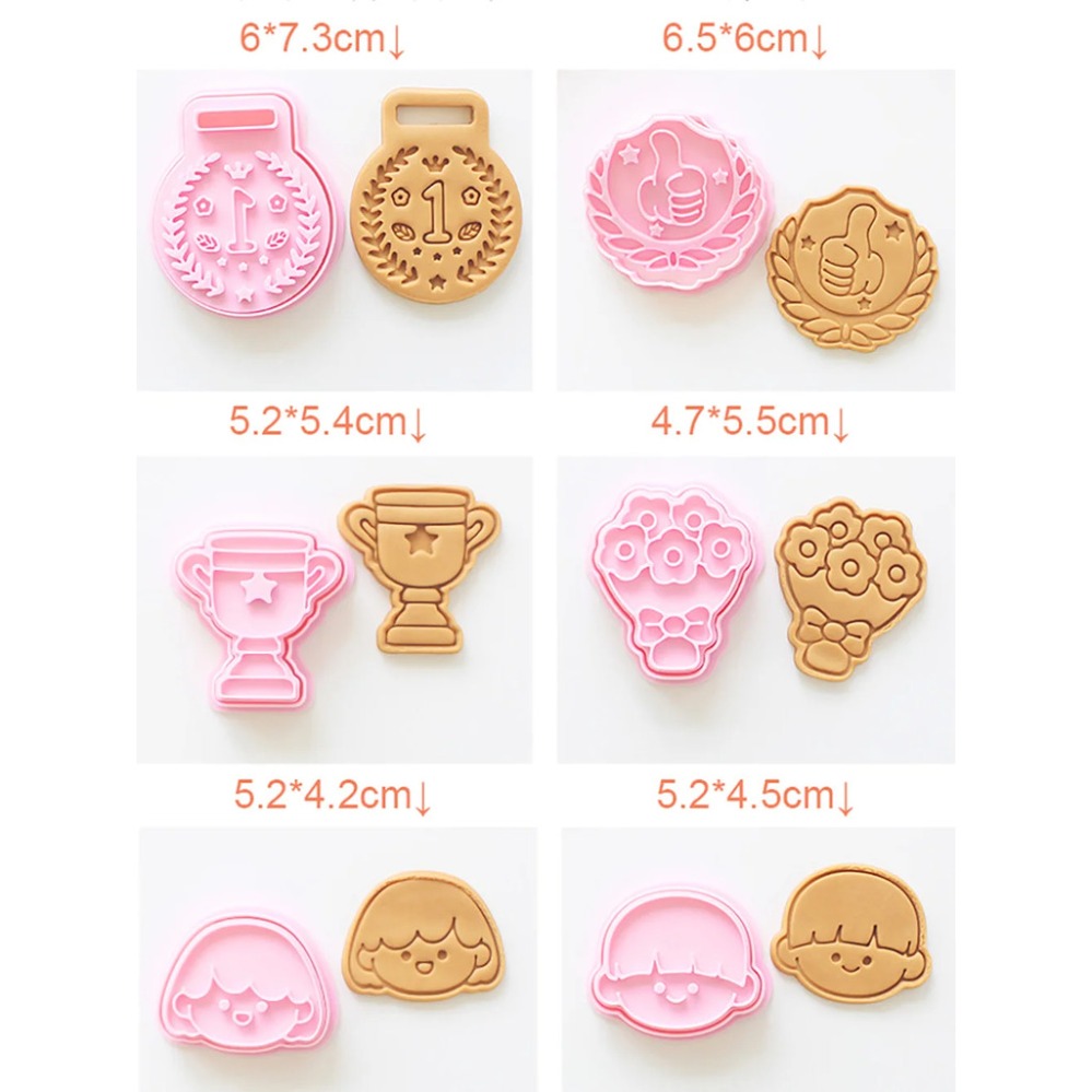 Medals Trophies Cookie Cutters - Kitchen Baking Cake recension och pris