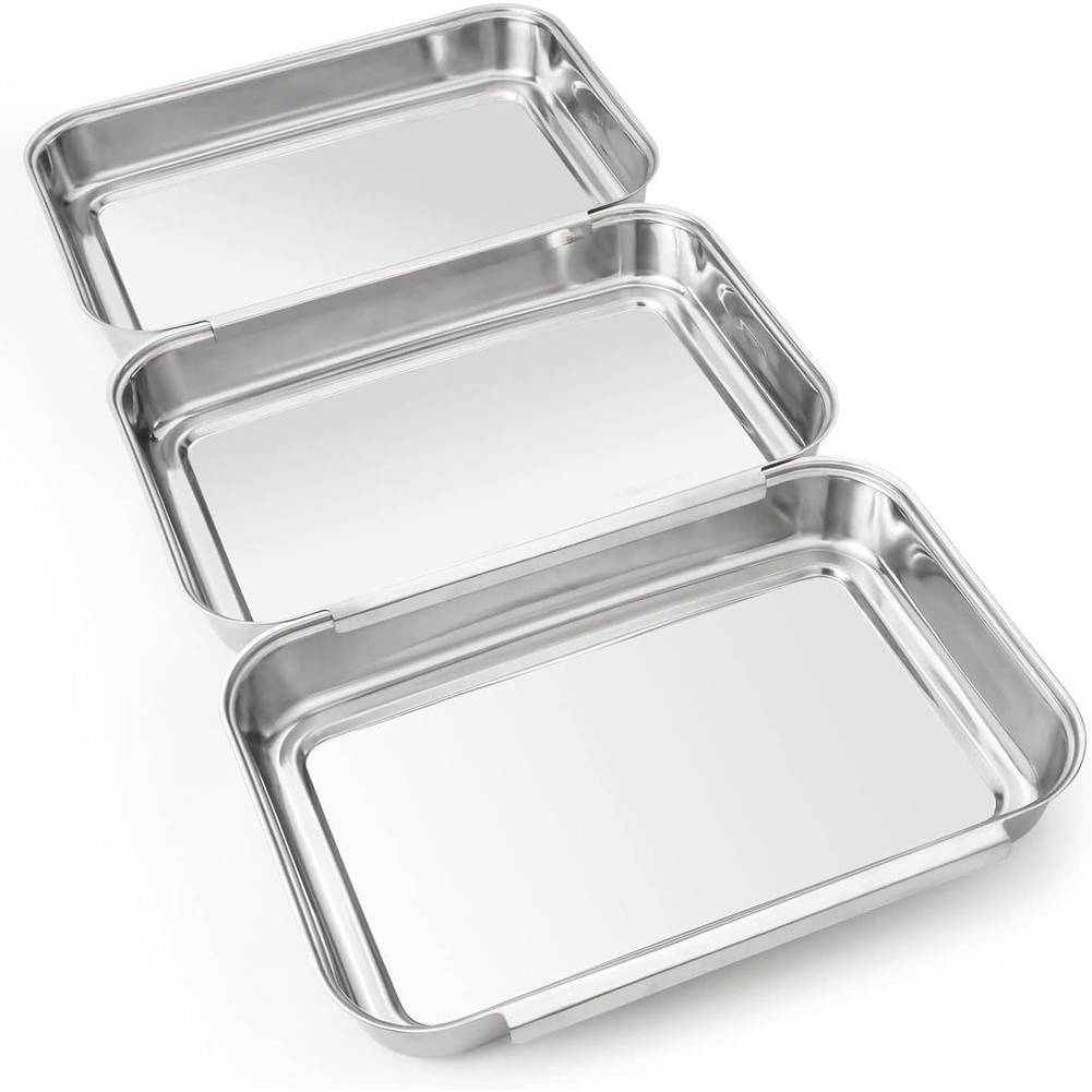 3Pcs Stainless Steel Seasoning - Kitchen Baking Station recension och pris